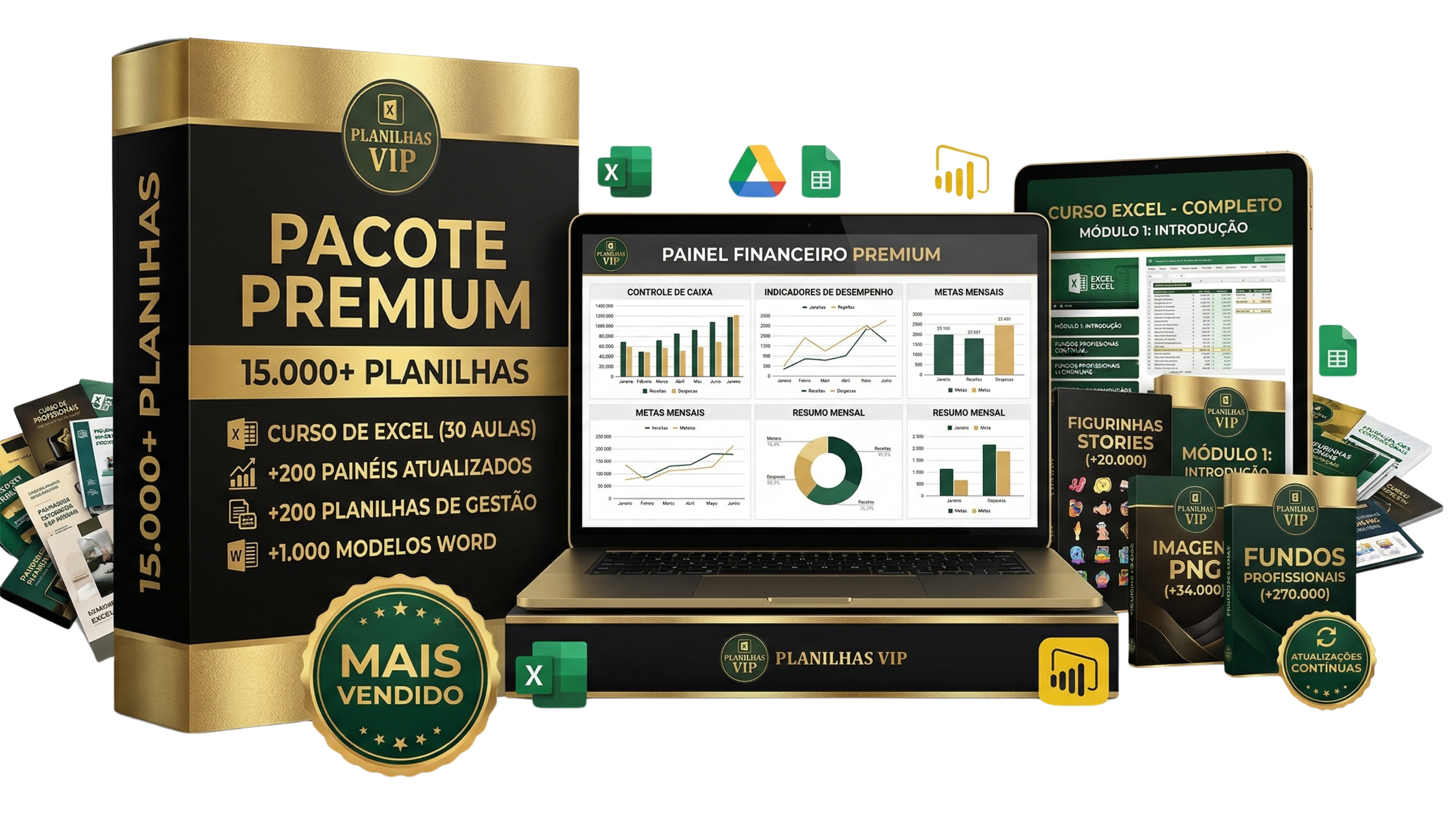 Mockup Pacote Premium